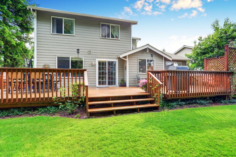 Ground Level Deck Construction in Fairfield County, CT