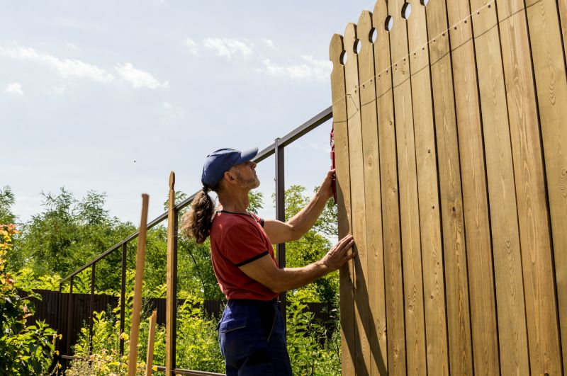 Wooden Dog Fence Installation in Roseville, CA